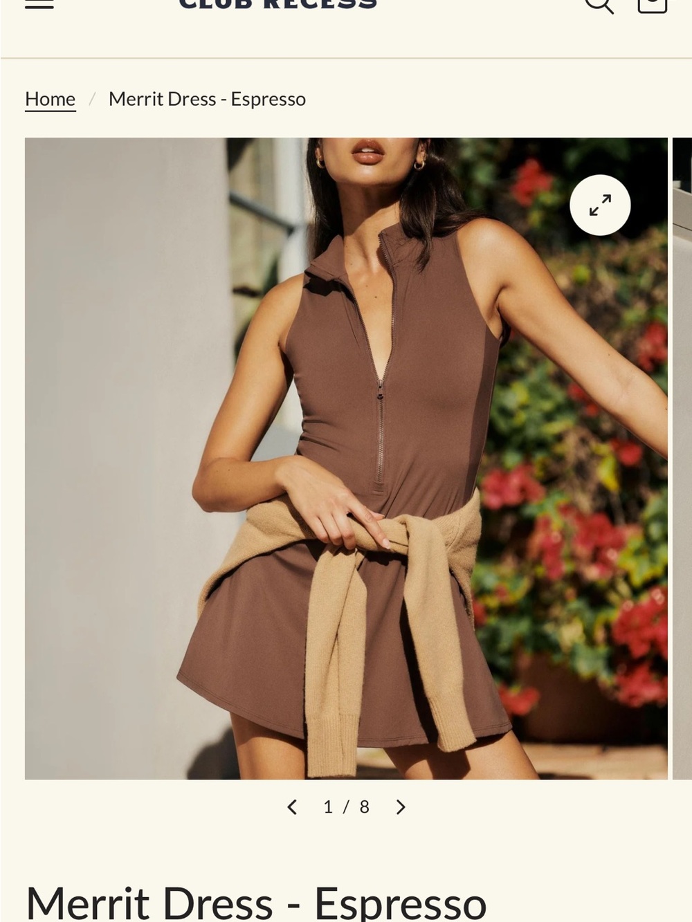 Pickleball dress